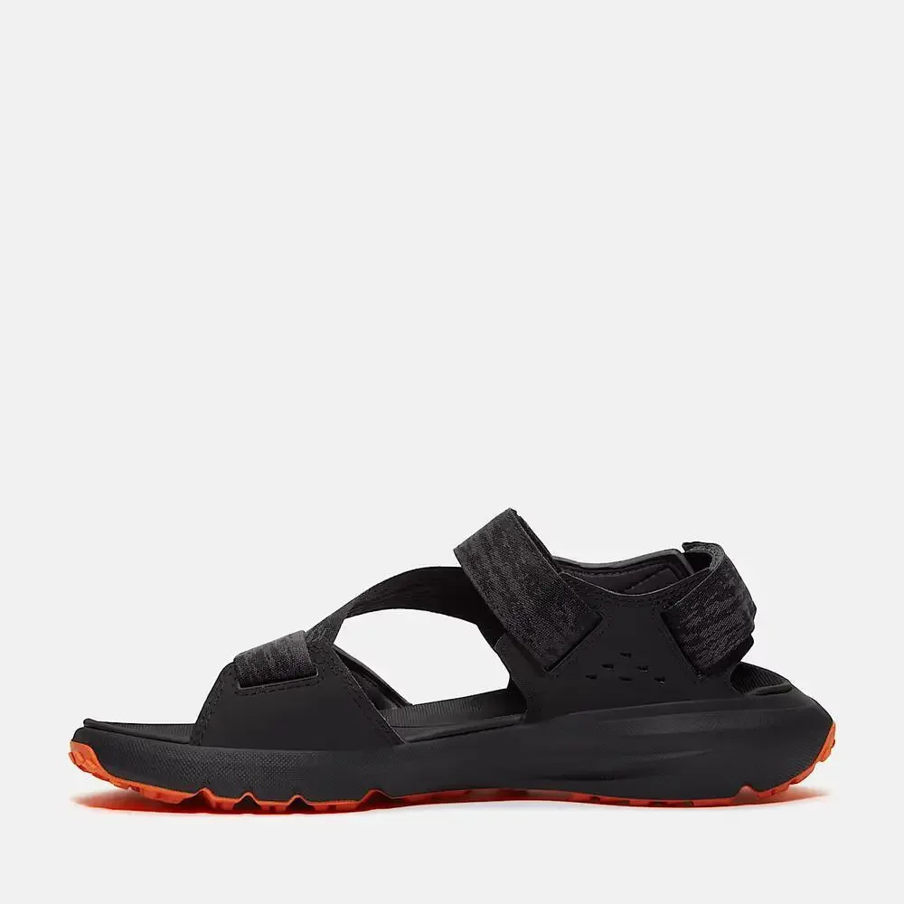 Timberland Motion Dune TB0A6DPPETY Sandal Mens Black Backstrap Round Toe DWA1762